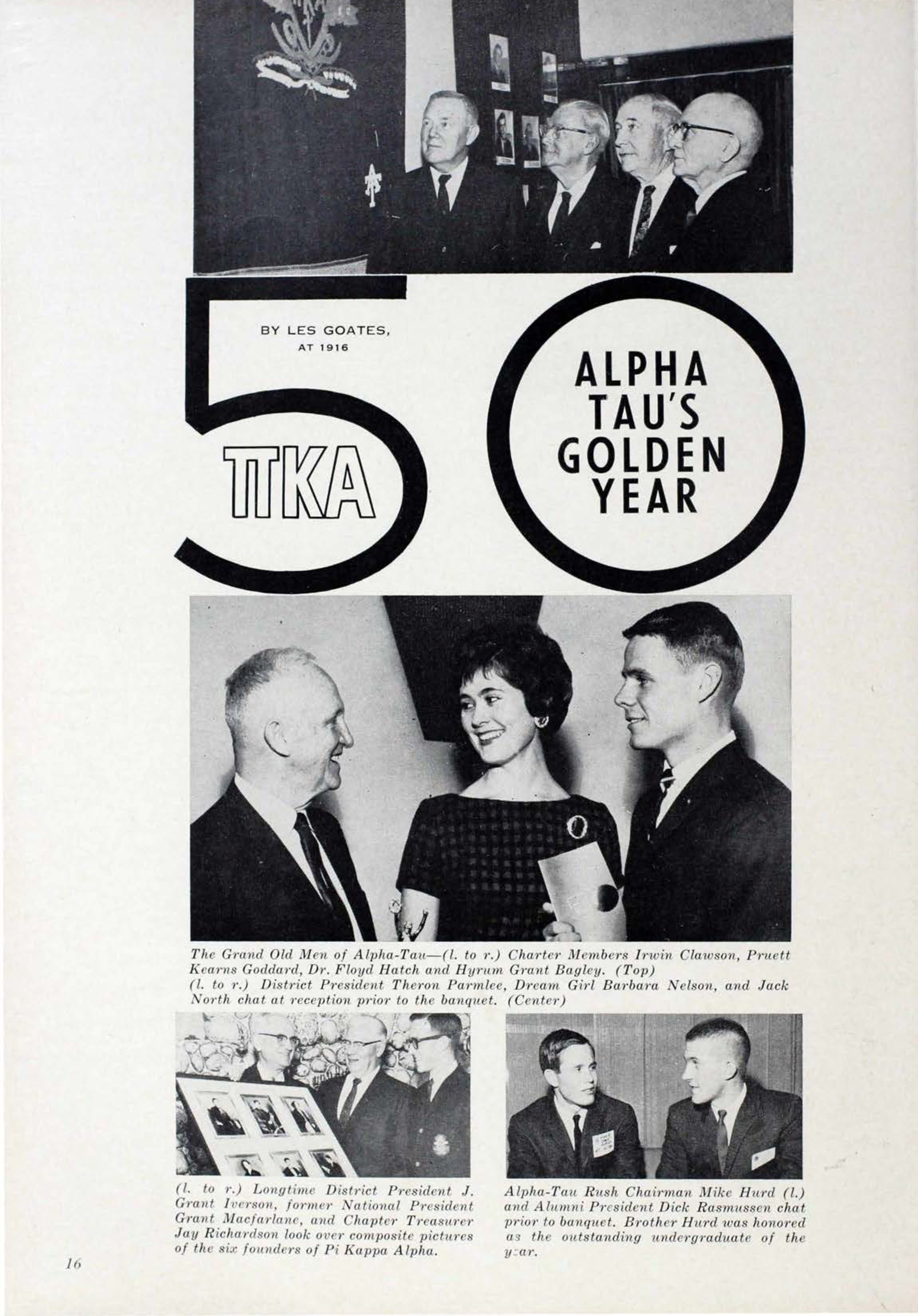 50 PiKa Alpha Tau's Golden Year